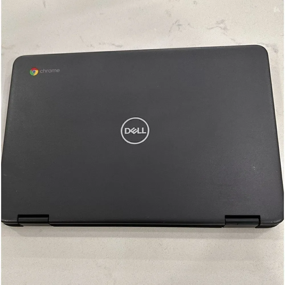 DELL 2 in 1 Chromebook 3100 Laptop in Gray Gunmetal Color (refurbished/used)